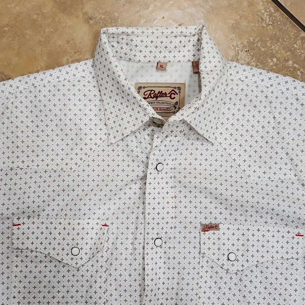 Rafter C Men's Proflex 45 Long Sleeve Western Shirt